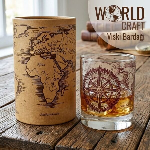 World Craft Viski Bardağı