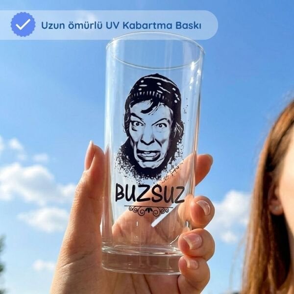 Münir Özkul & Adile Naşit Nostaljik Rakı Bardağı Seti