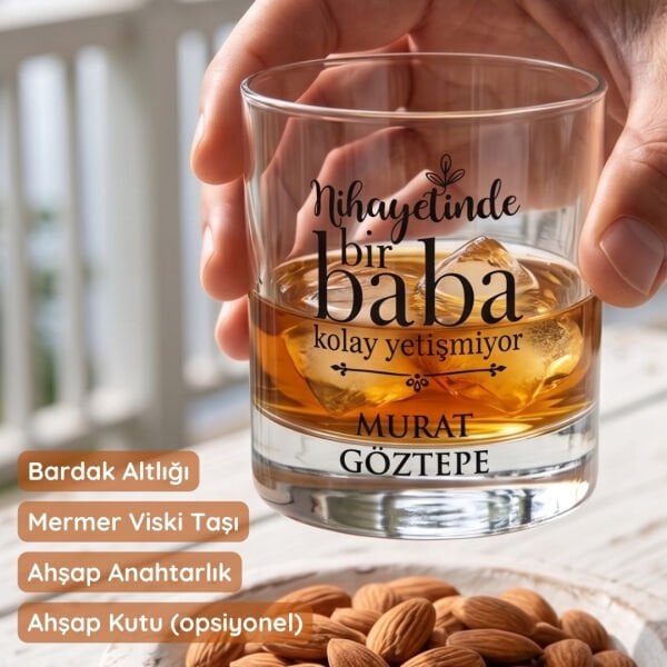 Nihayetinde Bir Baba Kolay Yetişmiyor - Viski Bardağı