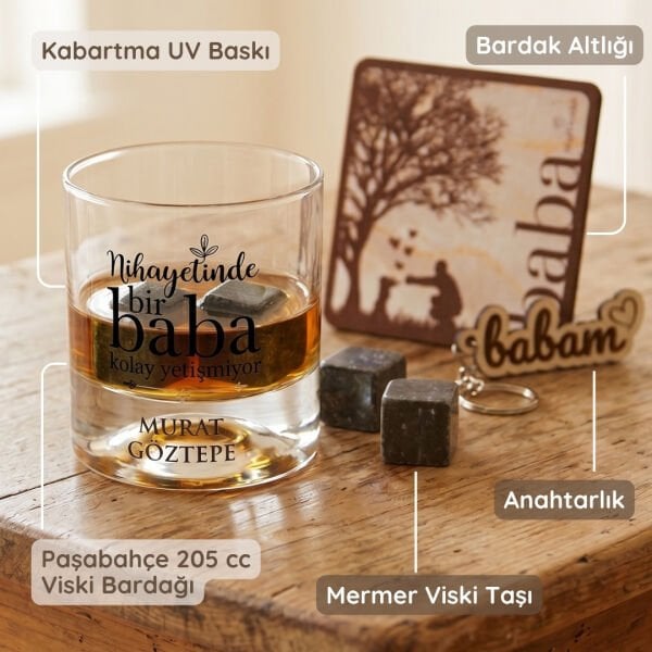 Nihayetinde Bir Baba Kolay Yetişmiyor - Viski Bardağı
