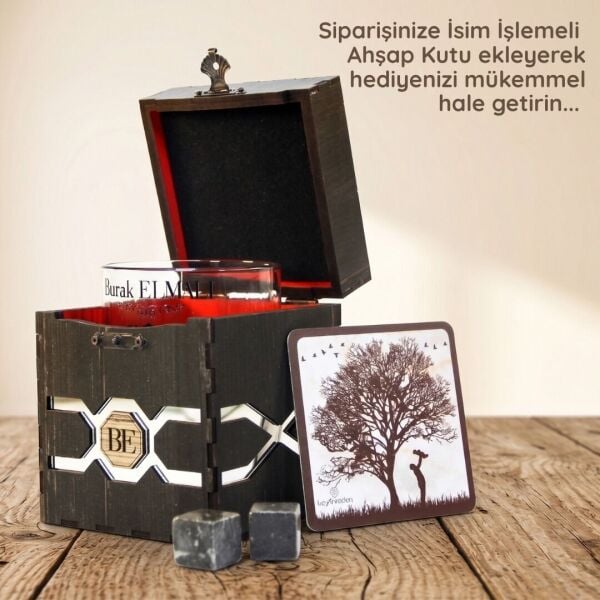 Babaların Kralı - Babalar Günü Özel Viski Bardağı