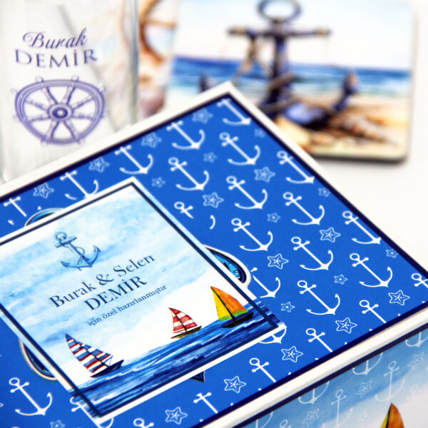 Marine Rakı Bardakları - Denizcilere Özel Hediyelik Set