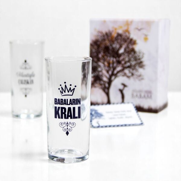 Babaların Kralı İkili Rakı Bardağı