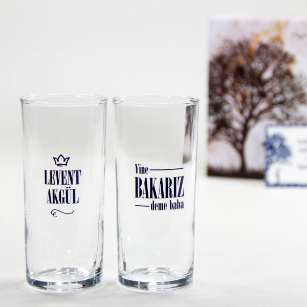 Bakarız Deme Baba İkili Rakı Bardağı