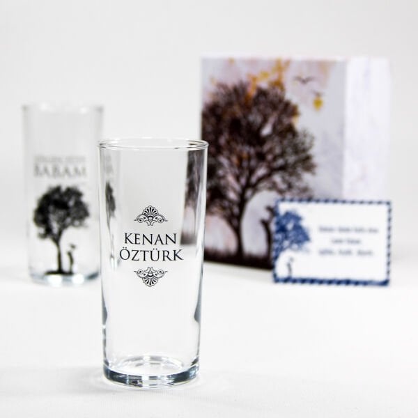 Gölgen Yeter Baba Rakı Bardağı Seti | Babalar Günü ve Doğum Günü Hediyesi