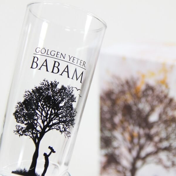 Gölgen Yeter Baba Rakı Bardağı Seti | Babalar Günü ve Doğum Günü Hediyesi