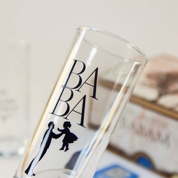 BABA Kız İkili Rakı Bardağı Hediyelik Kutulu Set