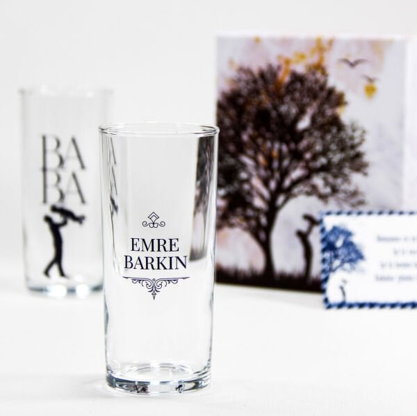 BA-BA (Oğul) İkili Rakı Bardağı
