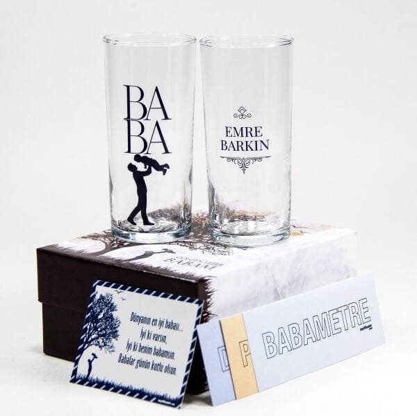 BA-BA (Oğul) İkili Rakı Bardağı
