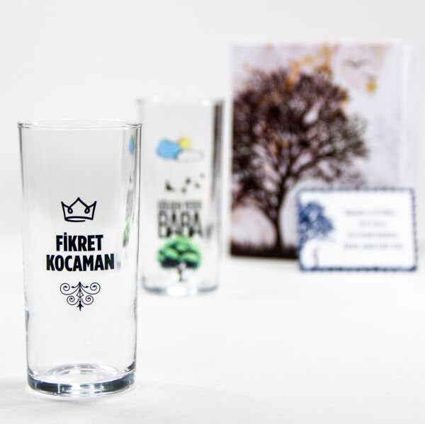 Babam İkili Rakı Bardağı