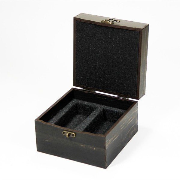 OLDY Ahşap 2'li Rakı Bardağı Kutusu