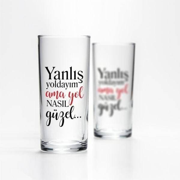 Yanlış Yoldayım - 2'li Rakı Bardağı