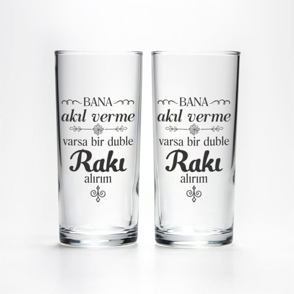 Bana Akıl Verme - 2'li Rakı Bardağı