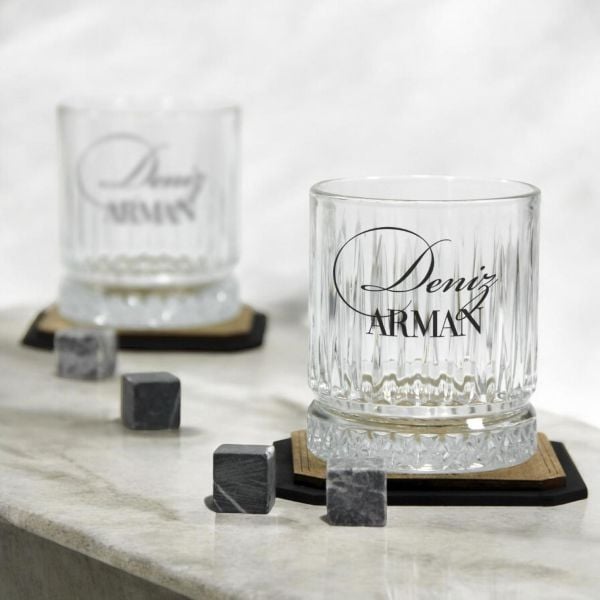 Club Duppo Viski Set – Kişiye Özel Ahşap Kutulu Set