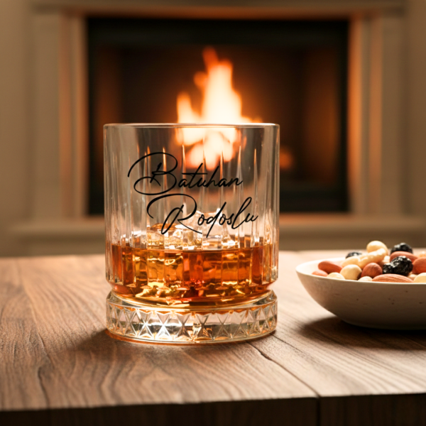 Gallardo İsim Baskılı Viski Bardağı | Kişiye Özel Şık Hediye