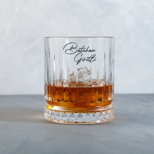Gallardo İsim Baskılı Viski Bardağı | Kişiye Özel Şık Hediye