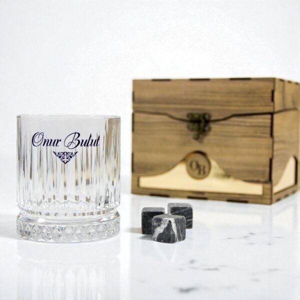 Regent VIP Ahşap Kutulu Paşabahçe Viski Seti