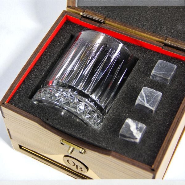 Regent VIP Ahşap Kutulu Paşabahçe Viski Seti