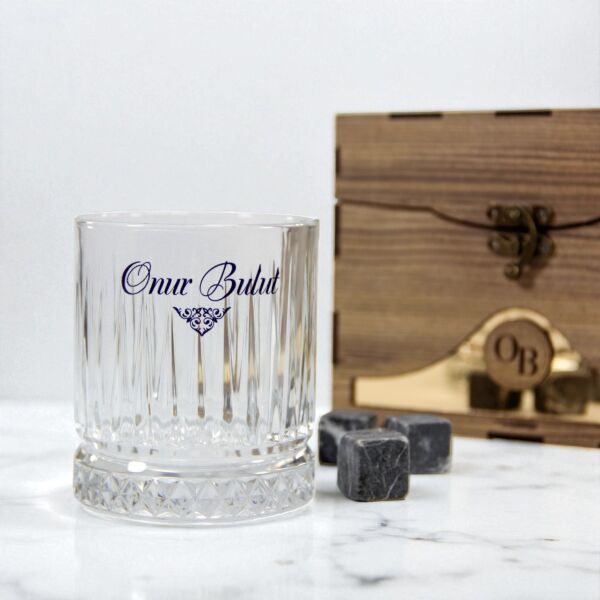 Regent VIP Ahşap Kutulu Paşabahçe Viski Seti