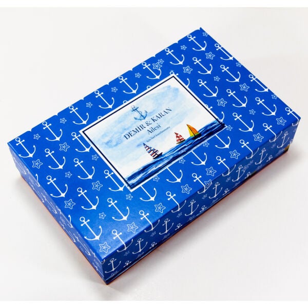 Four Marine Denizci Rakı Bardağı Set - Bardak altlıkları - Hediyelik Kutu
