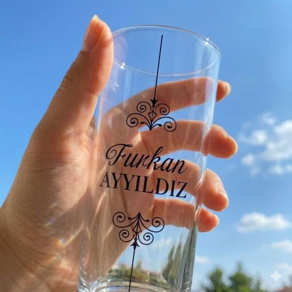 Ahşap Kutulu 2'li Rakı Bardağı Set