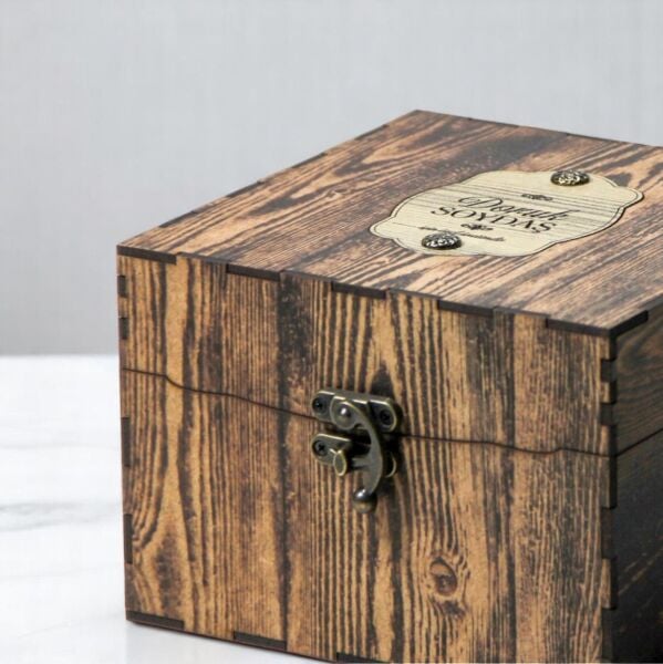 MAGNO Ahşap Kutulu 2'li Set