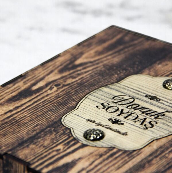 MAGNO Ahşap Kutulu 2'li Set