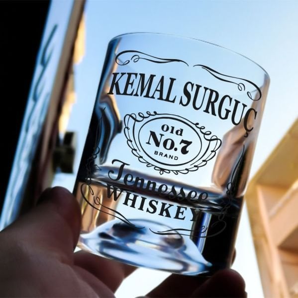 Kişiye Özel İkili Jack Viski Bardağı