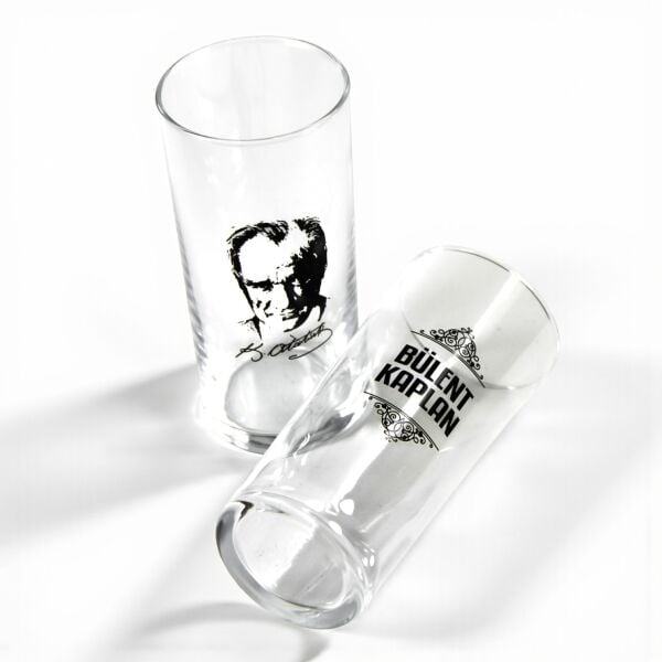 Atatürk ve İmza - İsim Baskılı - Özel Ata Hediyelik Kutulu